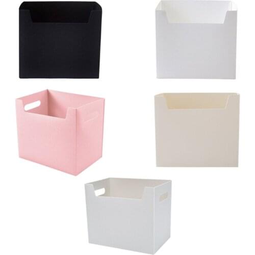 Large Capacity Storage Baskets Bins Storage Cubes Organizer with Handles Make Your Home Bathroom More Tidy and Clean