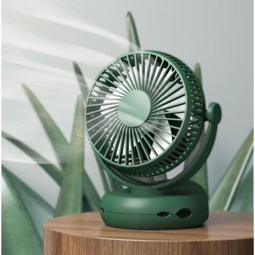 10000mAh 5-Inch USB Rechargeable Fan Mute Sports Fans for Home Outdoor Camping Portable Silent Fan 4 Wind Speed Fans