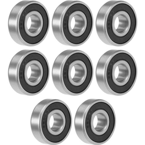 6201ZZ 6201RS Deep Groove Ball Bearing 12x32x10mm Double Shielded Bearing Steel Bearings 5-Pack