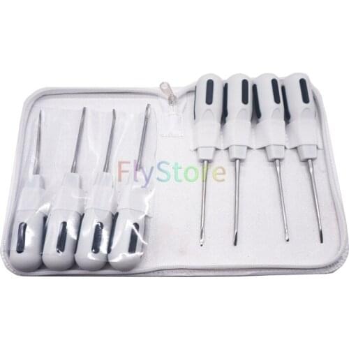 8pcs/set Dental Invasive Elevator Very Minimally Invasive Tooth Extraction Tooth Quite Dentist Instrument