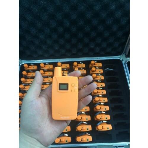 863-865MHz 4Tx+105Rx- Portable Wireless Tour Guide System Equipment