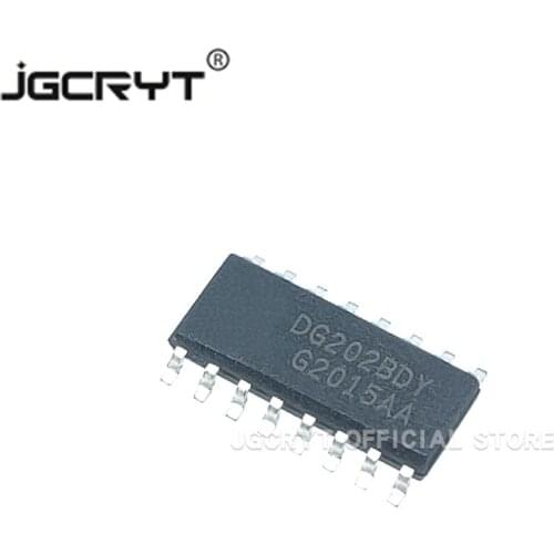 10Unids/lote Brand new imported DG202BDY DG202 DG202DY analog switch chip SMD SOP16 package