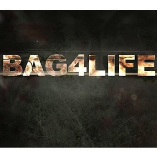 Bag4Life (1 US Half Dollar Coin W/DVD) by Mark Bendell Gimmick Coin Magic Tricks Close up magia Coin Penetration Bag Illusions