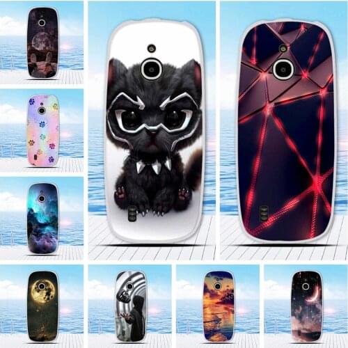 For Nokia 3310 3G 4G Case Phone Silicone Back Funda For Nokia 3310 Ultra Slim TPU Patterned For Nokia 3310 4G Case Coque Bag