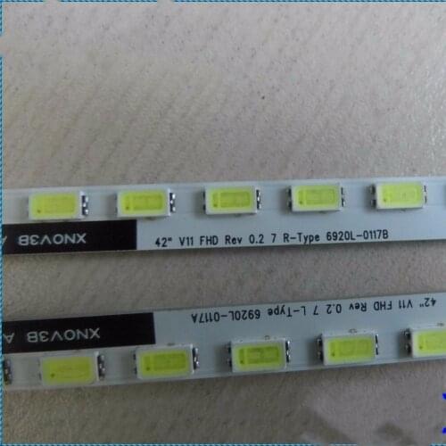 FOR 42E82RD 42E61HR 3DTV42860IX backlight 3660L-0374A 6920L-0117A 6920L-0117B screen LC420EUN SDF1 1piece=55LED 540MM 2piece/SET