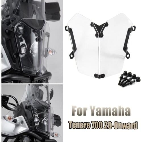 For Yamaha Tenere 700 TENERE 700 Tenere700 2020 New Motorcycle Headlight Protector Cover Protection