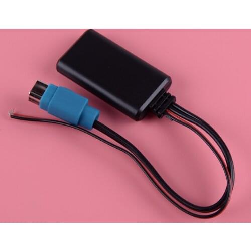 DWCX 3 Pin High Quality Bluetooth Adapter AUX Audio Cable Fit For Alpine KCE-237B CDE-101 CDE-102 INA-W900 CDA-105