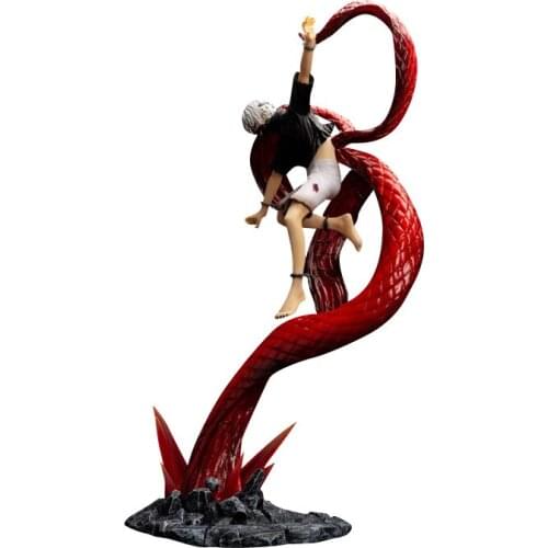 KOTOBUKIYA Tokyo Ghoul Kaneki Ken Anime Figures PVC Action Figure 43cm Kaneki head can be changed Collection Model Doll Gifts