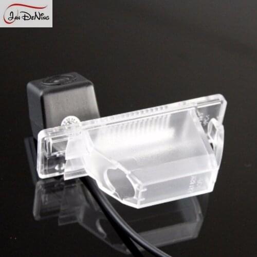 JanDeNing HD CCD Car Rear View Parking/Backup Reverse Camera License Plate Light OEM For Nissan Qashgai J10/Dualis J10 2007-2013