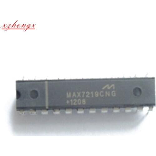 Qualidade 100% original, 10 argolas max7219cng max7219, dip max7219eng dip24