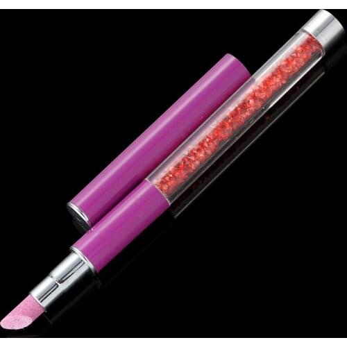 Quartz Grinding Rods Exfoliating Dead Skin Repair Pen To Push Nail Polished Pen Grinding Pen Nail Art Tool Cuticle Pushers