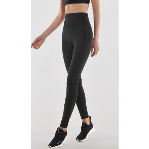 Brand Hot Sweat Sports Leggings Women High-waist Gym Yoga Pants Lose Weight Slimming Sweating Body Shapers Fitness Tights