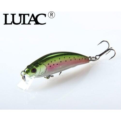 LUTAC Fishing Lures Sinking Minnow LM02D 50mm 5g Fishign Tackle Small Gear Super Long Casting