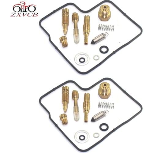 2SET for XRV750 Africa 1990-1992 XRV 750 Motorcycle carburetor repair kit floating needle seat parts