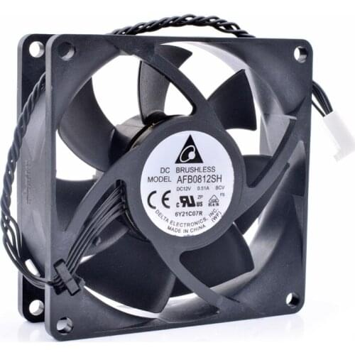 Brand new original AFB0812SH 8cm 8025 12V 0.51A Apple computer desktop CPU cooling fan