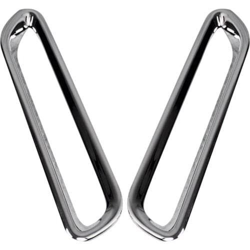 Fit for Sienna 2015 2019 Chrome Rear Fog Light Lamp Cover Trims