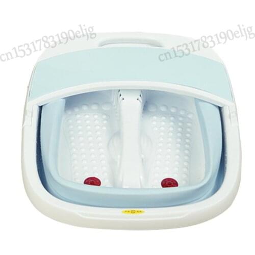Folding foot bath automatic footbath home electric massage heating constant temperature bubble foot bucket Wu Xin same paragraph