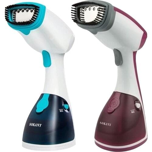 Sokany Portable Steam Iron Garment Steamer Handheld Fabric 1200W Travel Vertical Mini Home Travelling For Clothes Ironing