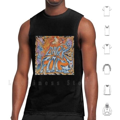 Dark Fog Dfiii Album Cover Tank Tops Vest 100% Cotton Psychedelic Psychedelic Rock Music Album Cover