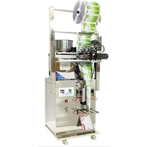 Hot sale 3 side seal granule filler weighing packing machine for 2g to 100g