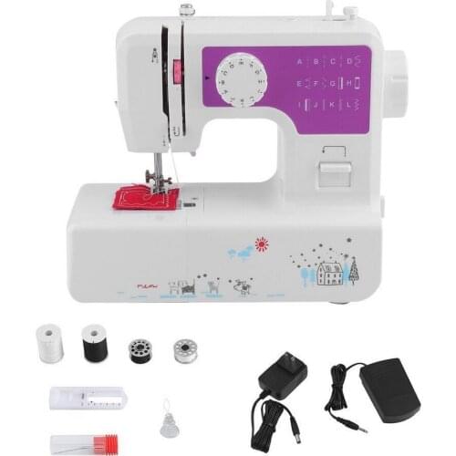 1601 Sewing Machine Sewing Machine Double Speed 12 Stitch Cutter Small Table Lamp Home Sewing Machine Electric Sewing Machine
