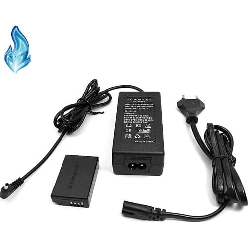 ACK-E17 ACKE17 ACK E17 with LP-E17 Battery DC Couplr DR-E17 Power AC Adapter Kit for EOS M3 M5 M6 EOSM3 EOSM5 Digital Cameras