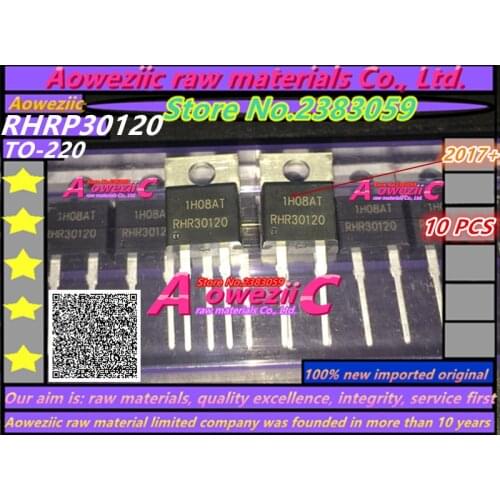 Aoweziic 100% new imported original RHR30120 RHRP30120 TO-220 Fast recovery diode 30A 1200V