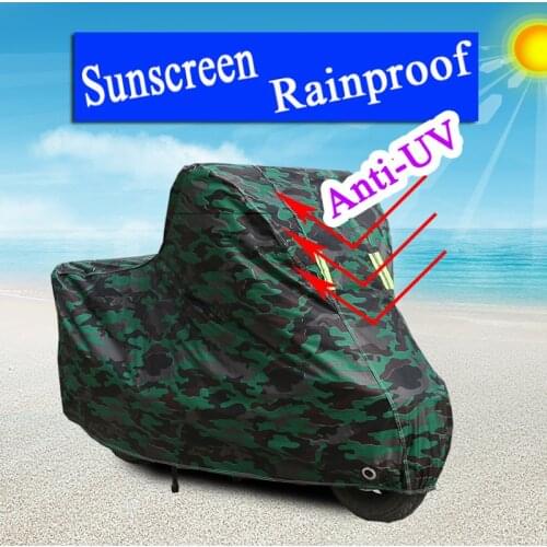 Motorcycle Cover Bike Season Waterproof Dustproof UV Protective Outdoor Indoor Oxford Fabric Moto Scooter Motorbike Rain Cover