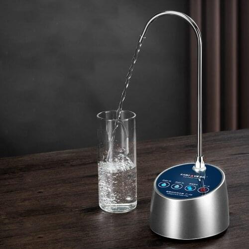 12V Desktop Water Dispenser Electric Water Pump Drinking Water Dispensers Intelligent Bottled Water Rotatable Water Pumping