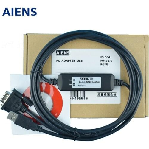 Compatible with usb port Danfoss VLT2800 2900 inverter debugging cable data download line