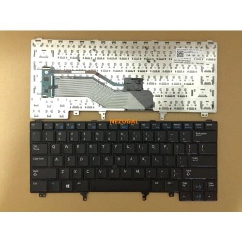Laptop US English keyboard For Dell Latitude E6420 E6430 E5420 E5430 E6220 E6320 E6330 E6440 No backlit