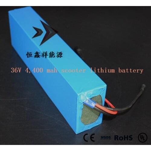 36V 4400mAh Scooter Battery Built BMS 20A Custom Lithium-ion Battery Pack free Maintenance Safety Long Cycles