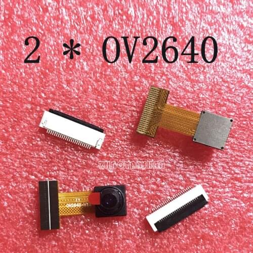 2pcs X OV2640 module OV2640 camera 200W Pixel With Row seat Free Shipping
