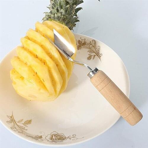 Stainless Steel Pineapple Peeler Fruit Corer Slicers Cutter Tools Kitchen Clip Knife Accessories