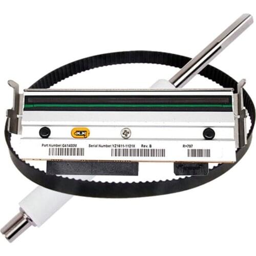 New Printhead & Roller & Belt For Zebra Z4M Z4M+ Z4000 Thermal Barcode Printer 203dpi G79056-1M