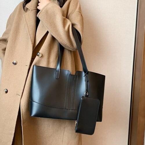 High Quality Pu Leather Women Handbags Fashion Ladies Large Capacity Shoulder Bag Designer Casual Female Tote Messenger Bags