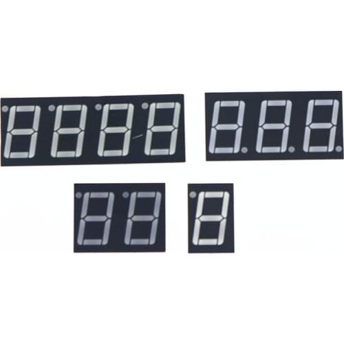 1pcs LED Display 0.56 inch 1 bit 2 bit 3 bit 4 bit 10PIN /12PIN Each Common / Anode Digital Tube 7 segmentos LED Digital tube