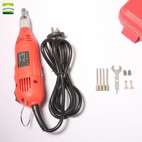 Piglet Molars Electric Pig Molar Rods Stainless Steel Drill Animal Molars Veterinary Molar Tool Piggy Teeth Cutter SOW Farm