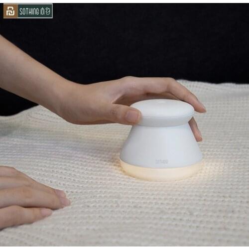 Youpin Sothing Mini Portable Lint Remover Hair Ball Trimmer Sweater Remover 6 leaf cutter head Motor Trimmer Brush with Light