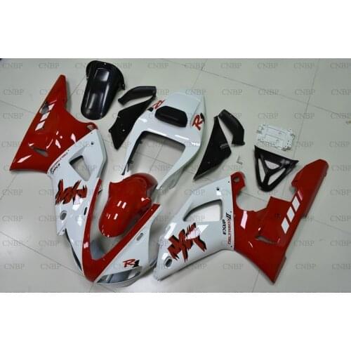 YZFR1 1998 - 1999 Full Body Kits YZF R1 1999 Abs Fairing YZF1000 R1 98 Black Red Bodywork