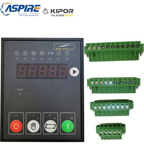 KP310 Kipor Diesel Generator Spare Parts Control Panel Display with Free Terminals