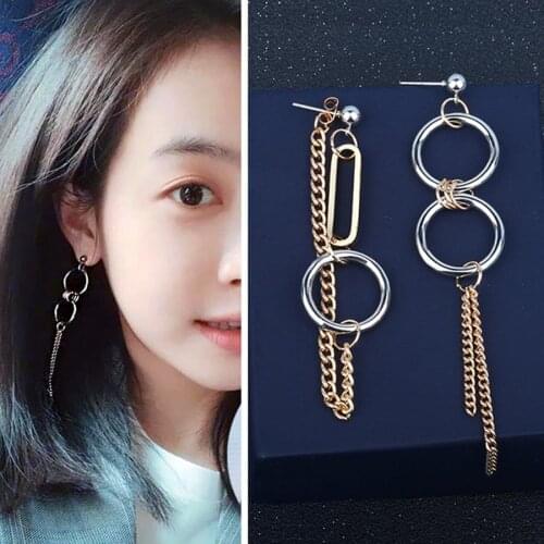 Fashion Jewelry Boucle d'oreille Femme 2019 Korean Long Tassel Kpop Earrings Pendientes Brincos Trendy Earrings For Women