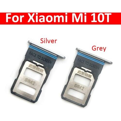 10Pcs/Lot, For Xiaomi Mi CC9 CC 9 SIM Card Tray Slot Holder Adapter Accessories Replacement Parts For Xiaomi Mi 9 lite