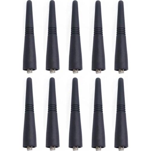 10PCS UHF 400-470mhz 9cm Short Antenna for Motorola GP328 GP340 GP328 GP338GP344 GP380 Walkie Talkie Two Way Radio
