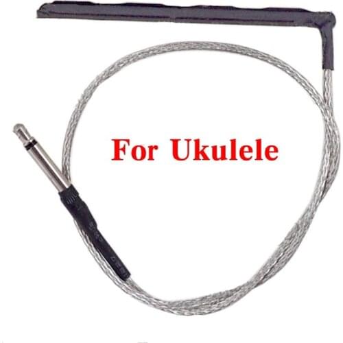 2Pcs 4 String Guitar Ukulele Under Bridge Saddle Piezo Cable Pickup Cable guitar accessories