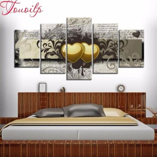 Drill 5D DIY spuare&round love Diamond Painting home Sweet Home Diamond Embroidery Cross Stitch Kits 3D Diamond Mosaic good luck