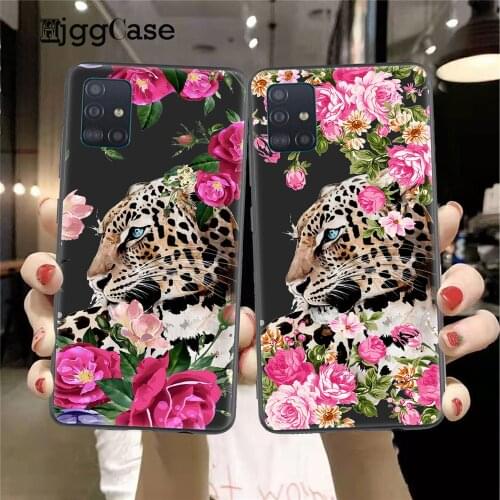 Fashion Flowers Animal Leopard Phone Case For Samsung A52 A72 A42 A32 A12 A02 A21S A31 A41 A51 A71 A10 A20 A30 A40 A50 A70 Cover