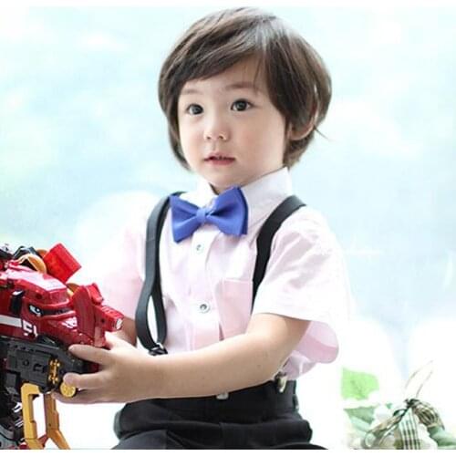 Kid Bowties Solid Butterfly Bowtie Wedding Accessories Gift Bow Tie Party TiesNew Wholesale Bowknot