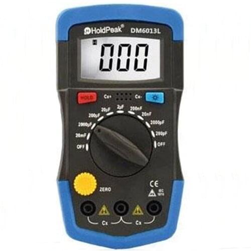 DM6013L digital capacitance tester digital display capacitance meter 0-20mF