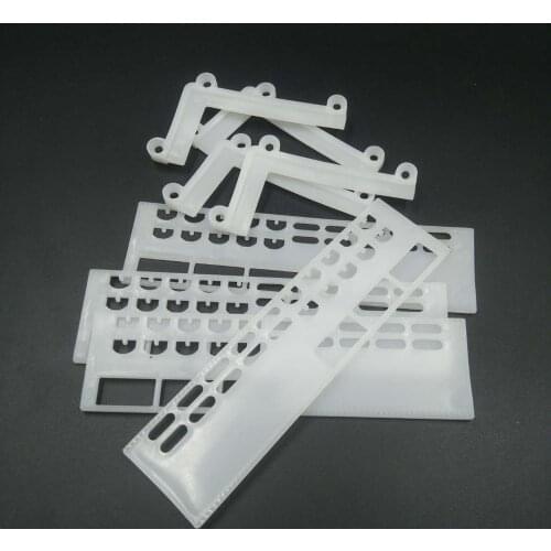 4sets Beekeeping Tool Anti Escape Bees Queen Plastic Spacer Frame Hive Separated Nest Door Sheet Prevent Swarming Barrier Sheets